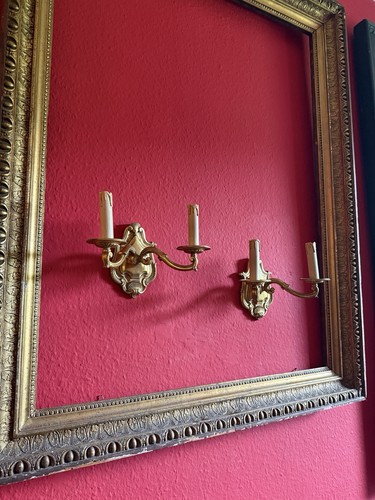 Wandleuchter barock vintage - wandleuchter,