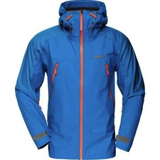 Norrona Jacke Herren Gr.M Falketind Dri3 20.000 mm Outdoorjacke Blau 154549