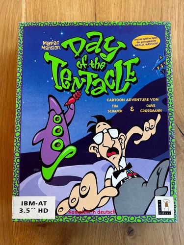 Lucasarts manic mansion day - -,