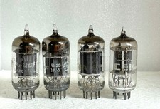 4 x ECC82  12AU7  Röhre GE