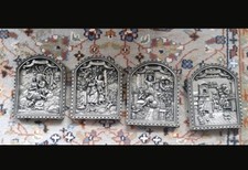 Zinn Relief  4 Jahreszeiten 4