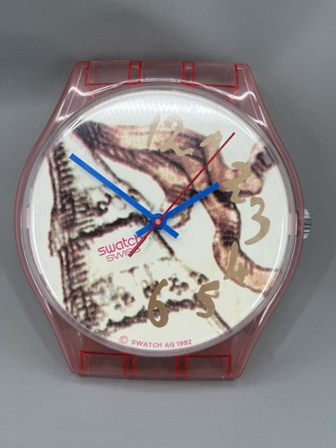 Vintage swatch maxi wall - wall, clock