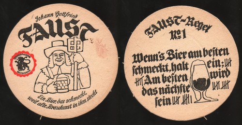 Uralter bierdeckel - uralter,