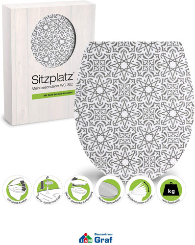 Sitzplatz toilettensitz - sitzplatz®, wc-/toilettensitz