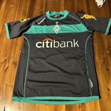 SV Werder Bremen Trikot kappa Gr. YXXL 164 Vintage schwarz  