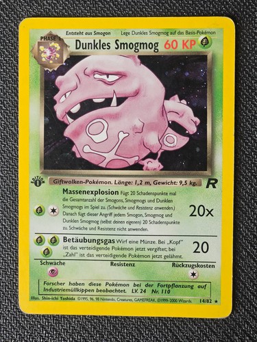 Pokemon tr14 dunkles smogmog - tr14,
