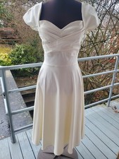 Stop Staring Creme Kleid Gr.XL