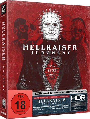 Steelbook hellraiser - 4k,