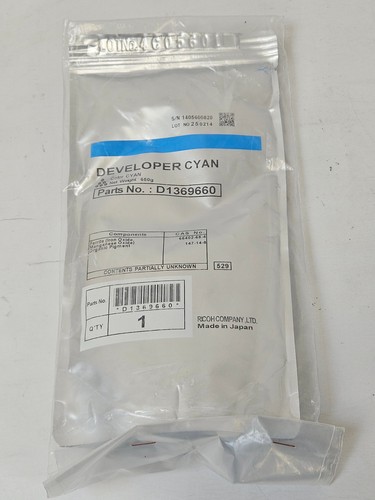 Ricoh d1369660 original cyan - ricoh,