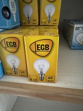 9x Glühbirne Tropfenform E14