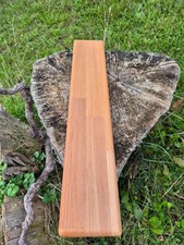 1 x Buchenplatte 540mm x 100mm x 40mm Buche Leimholz Platte massiv TOP gebr.