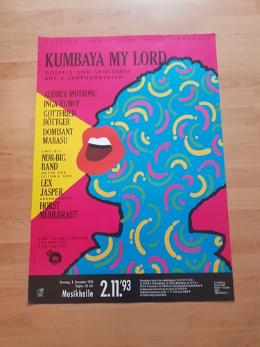 Original konzert plakat - gr.,