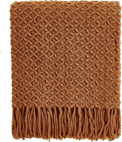 Boho strickdecke landhausstil - boho-strickdecke,