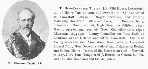 Ebenezer tuttle cliff - of,