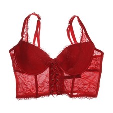 Secret Possessions, Bustier, Größe: 95B, Rot, Nylon/Elasthan/Polyester #E1h