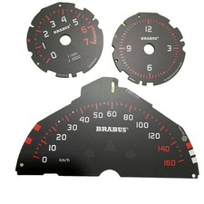 Tachoscheibe 160 km/h Smart