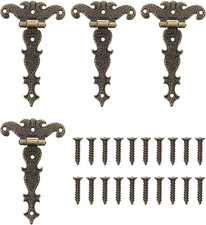 Antike Möbelscharnier aus Metall und Eisen - Retro Mini Schrank-Scharnier 112 x 