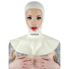 Latex Haube Nonne Gummi Maske