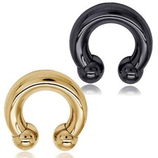 XXL Hufeisen Lippen Piercing