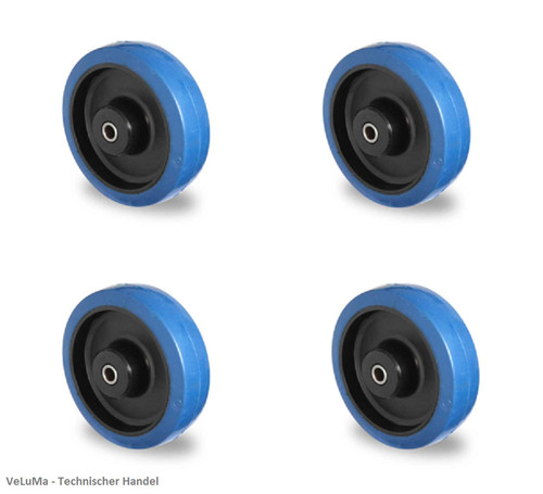 Satz blue wheels vollgummi rad - wheels,