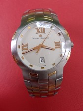 Maurice Lacroix "Milestone Herren" EDELSTAHL - GOLD Sehr guter Zustand