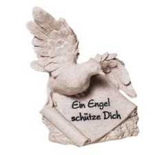 Taube auf Stein "Ein Engel