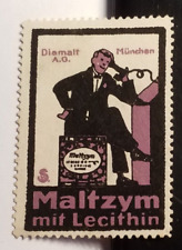 Diamalt AG München - Maltzym mit Lecithin - Telefon / Reklamemarke