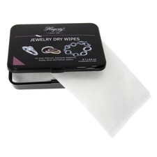 HAGERTY Jewelry Dry Wipes 25 Reinigungstücher für Gold Silber Edelsteine Schmuck