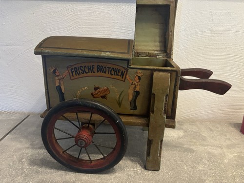 Eiswagen aus holz - eiswagen,