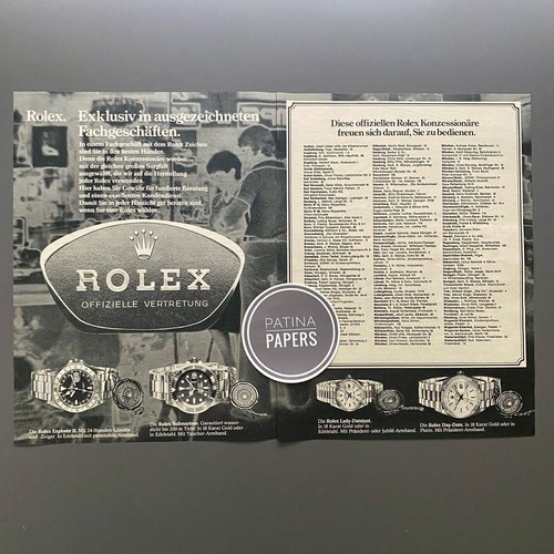 1977 rolex konzessionäre - 1977,