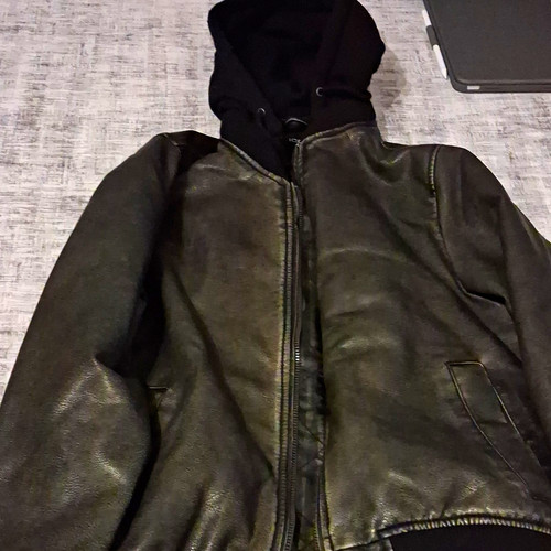 Icono herren kunst lederjacke - herren,