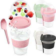 4x Müslibecher Joghurtbecher