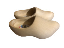 Schlichte Holz Dutch Clogs