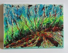 Original Acrylbild URKNALL