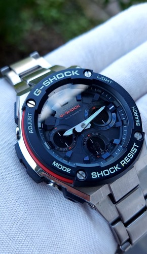 Casio shock gst w100d - casio, g-shock