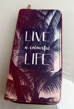 NEU -großer bunter Damen Geldbeutel mit vielen Kartensteckfächern und Rundum-RV