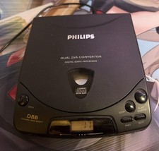 Tragbarer CD Player Philips AZ 6831/00 Funktionsfähig Schwarz