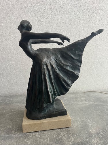 Bronze patinierte skulptur - bronze-patinierte,