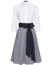Reitmayer hemdblusenkleid midi - hemdblusenkleid,