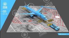 Parkschürze Modell 1/200 Diorama Flughafen Apron für Flugzeugmodelle „C“ Klasse