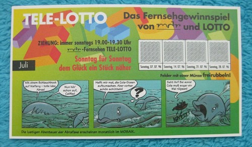 Mosaik abrafaxe tele lotto - abrafaxe, tele-lotto