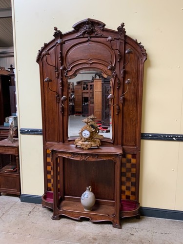 Antike jugendstil garderobe - jugendstil,