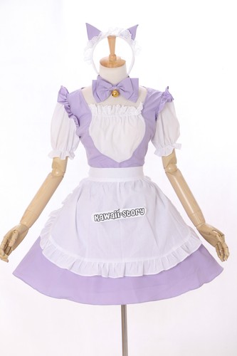 3150 lila weiß katze zofe - m-3150,