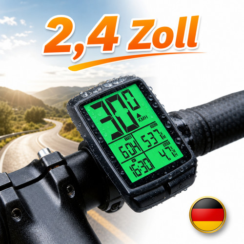 Fahrradcomputer tachometer lcd - fahrradcomputer,