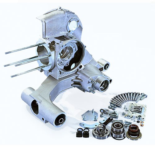 Polini komplett motorblock - motorblock, mit