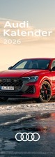 Audi Streifenkalender 2026 - 14,8x42cm - Officially licensed by AUDI AG
