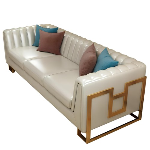 Ledersofa couch dreisitzer - ledersofa,