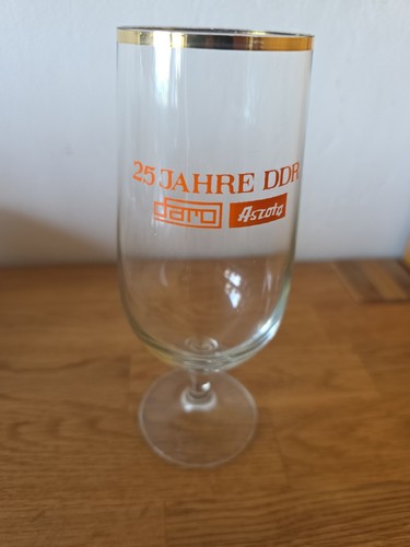 Biertulpe bierglas ddr - bierglas, werbung