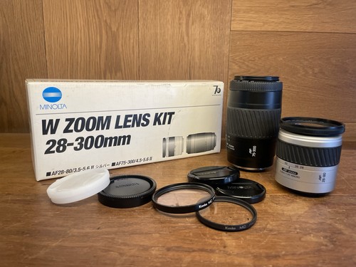 Mint minolta objektiv set - mint, af