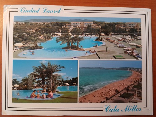 Postkarte 3418 gelaufen cala - 3418, gelaufen,